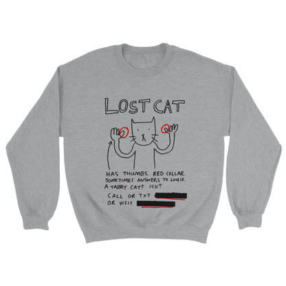 Lost Cat Sweater - Unisex