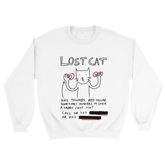 Lost Cat Sweater - Unisex