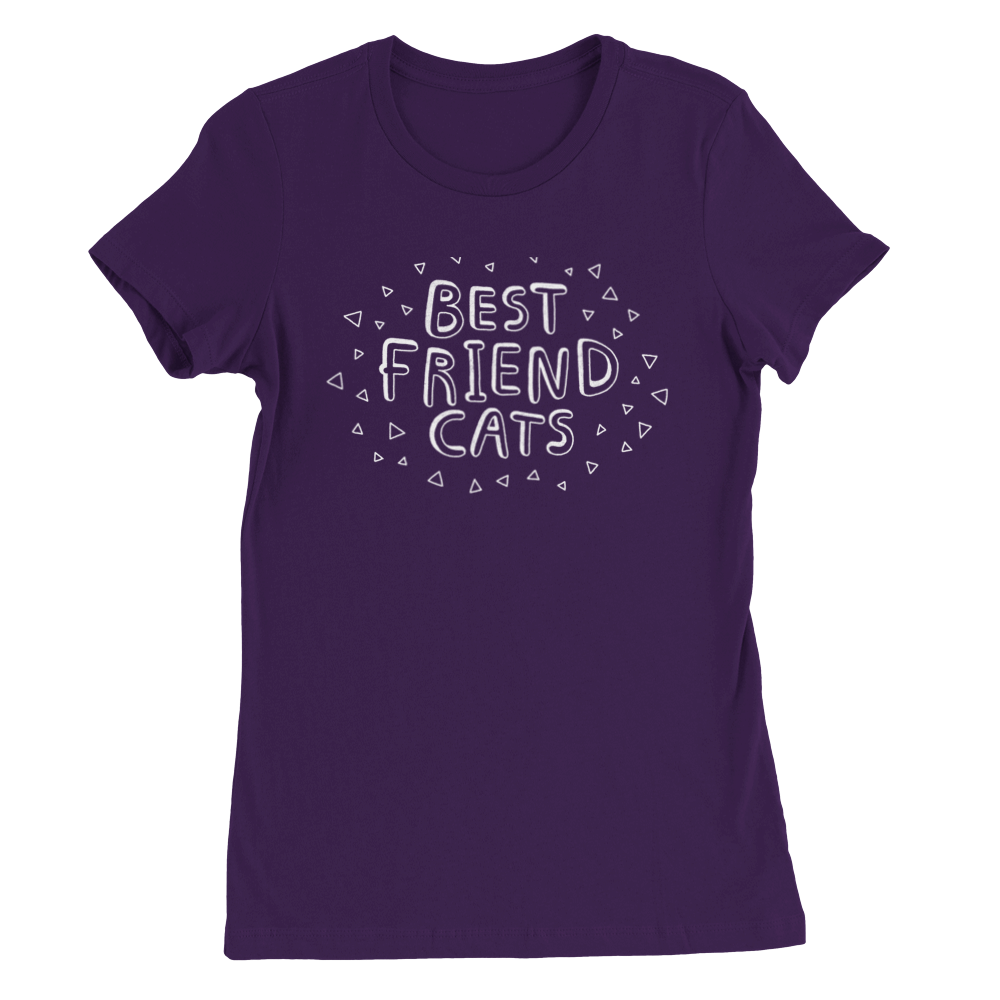 Best Friend Cats Tee - Womens